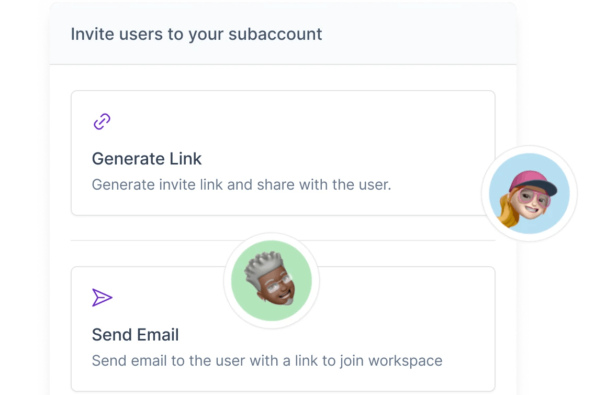 Dashboard management interface